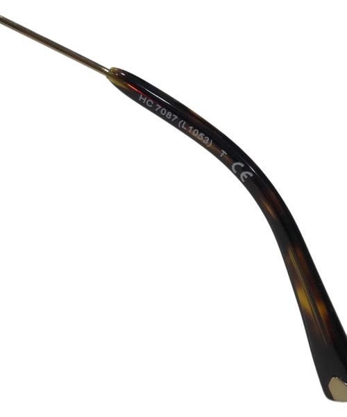 COACH（コーチ）COACH (コーチ) ティアドロップサングラス/アイウェア ブラウン サイズ:59□14 140の古着・服飾アイテム