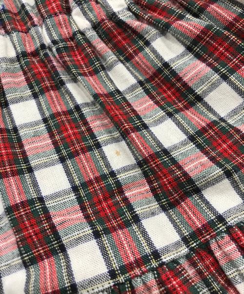 PINK HOUSE（ピンクハウス）PINK HOUSE (ピンクハウス) チェック柄ワンピース レッド サイズ:表記なしの古着・服飾アイテム
