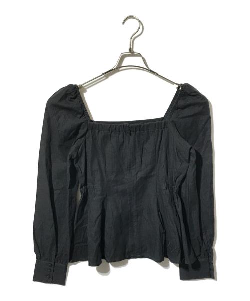 LIFESTYLIST（ライフスタイリスト）LIFESTYLIST (ライフスタイリスト) 長袖ブラウス ブラック サイズ:Fの古着・服飾アイテム