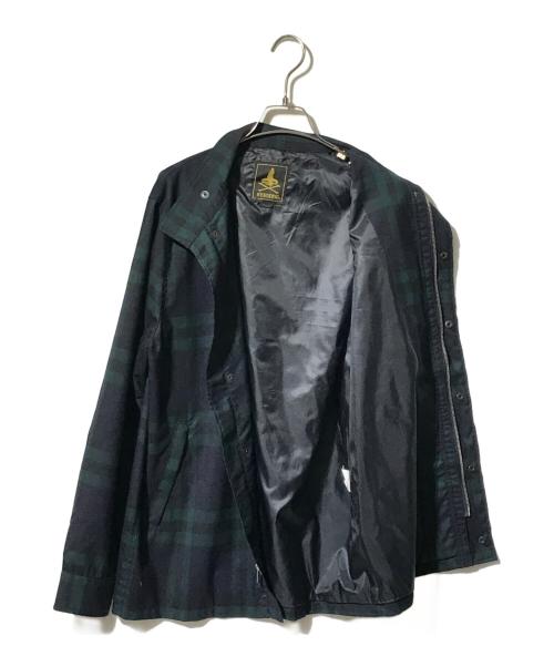 Hysteric Glamour（ヒステリックグラマー）Hysteric Glamour (ヒステリックグラマー) スタンドカラーブルゾン グリーン サイズ:Ｍの古着・服飾アイテム