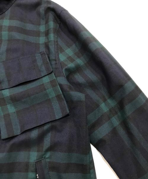 Hysteric Glamour（ヒステリックグラマー）Hysteric Glamour (ヒステリックグラマー) スタンドカラーブルゾン グリーン サイズ:Ｍの古着・服飾アイテム