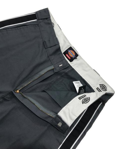 Dickies（ディッキーズ）Dickies (ディッキーズ) SUPREME (シュプリーム) Stripe 874 Work Pant/ワークパンツ グレー サイズ:32の古着・服飾アイテム