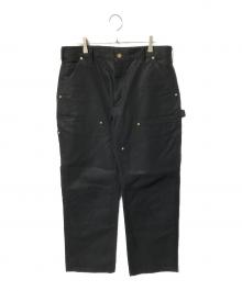 CarHartt（カーハート）の古着「ダブルフロント ダック ペインターパンツ」｜ブラック