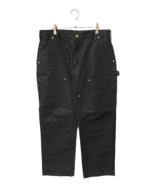 CarHartt（カーハート）CarHartt (カーハート) ダブルフロント ダック ペインターパンツ ブラック サイズ:SIZE 34の古着・服飾アイテム