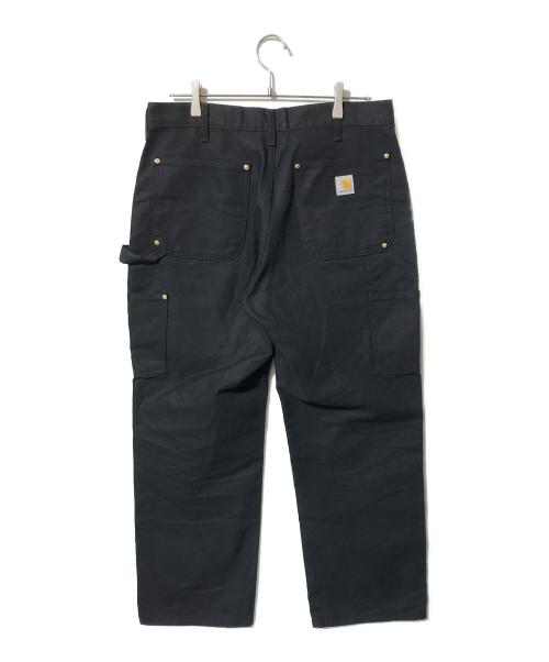 CarHartt（カーハート）CarHartt (カーハート) ダブルフロント ダック ペインターパンツ ブラック サイズ:SIZE 34の古着・服飾アイテム