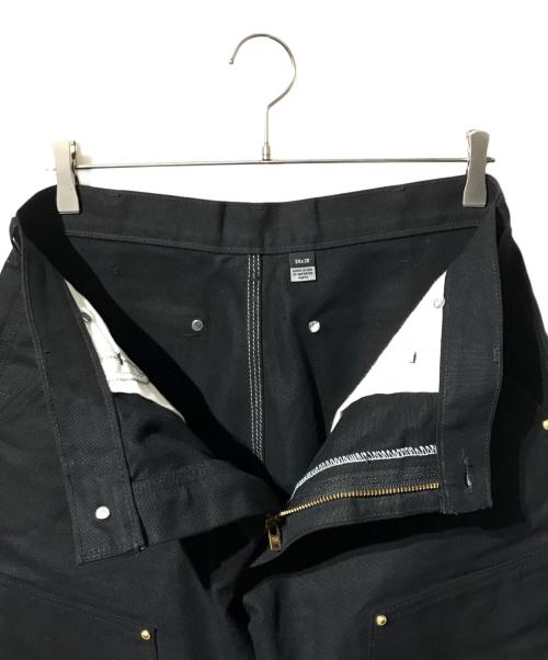 CarHartt（カーハート）CarHartt (カーハート) ダブルフロント ダック ペインターパンツ ブラック サイズ:SIZE 34の古着・服飾アイテム