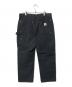 CarHartt (カーハート) ダブルフロント ダック ペインターパンツ ブラック サイズ:SIZE 34：12000円