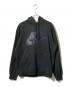 NIKE（ナイキ）の古着「Leather Applique Hooded Sweatshirt」｜ブラック