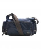 PORTERポーター）の古着「PLAN  SHOULDER BAG/ショルダーバッグ」｜ネイビー