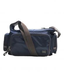 PORTER（ポーター）の古着「PLAN  SHOULDER BAG/ショルダーバッグ」｜ネイビー