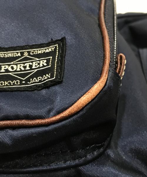 PORTER（ポーター）PORTER (ポーター) PLAN  SHOULDER BAG/ショルダーバッグ ネイビーの古着・服飾アイテム
