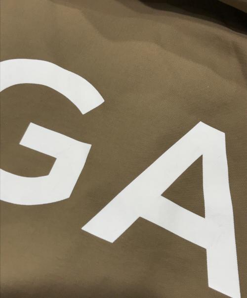BALENCIAGA（バレンシアガ）BALENCIAGA (バレンシアガ) バックロゴプリント オーバーサイズモッズコート ブラウン サイズ:34の古着・服飾アイテム
