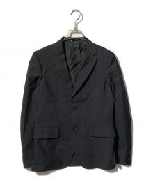 COMME des GARCONS HOMME DEUX（コムデギャルソン オム ドゥ）の古着「3Bテーラードジャケット」｜ネイビー