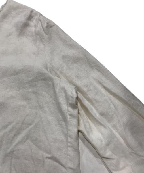 R'IAM（リアム）R'IAM (リアム) シルクMIX DAMEGE シャツ ベージュ サイズ:記載なしの古着・服飾アイテム