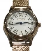 CITIZENシチズン）の古着「ECO-DRIVE/腕時計」｜ベージュ