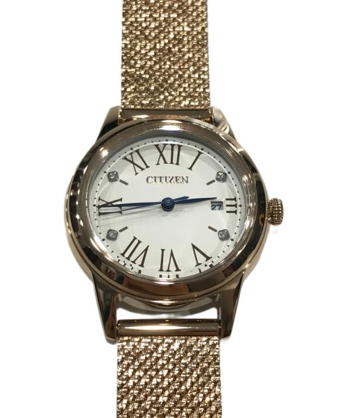 CITIZEN（シチズン）CITIZEN (シチズン) ECO-DRIVE/腕時計 ベージュの古着・服飾アイテム