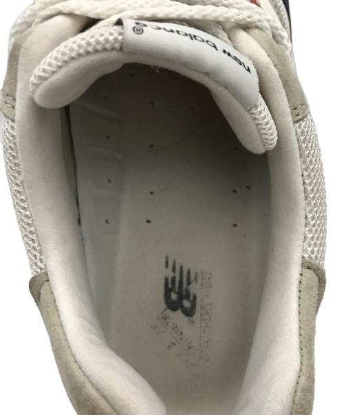 NEW BALANCE（ニューバランス）NEW BALANCE (ニューバランス) ローカットスニーカー ホワイト×ネイビー サイズ:9 1/2の古着・服飾アイテム