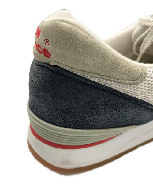 NEW BALANCE（ニューバランス）NEW BALANCE (ニューバランス) ローカットスニーカー ホワイト×ネイビー サイズ:9 1/2の古着・服飾アイテム