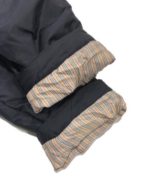 BURBERRY BLACK LABEL（バーバリーブラックレーベル）BURBERRY BLACK LABEL (バーバリーブラックレーベル) ファーダウンコート ブラック サイズ:Lの古着・服飾アイテム