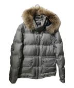 BURBERRY BLACK LABELバーバリーブラックレーベル）の古着「ダウンジャケット」｜グレー