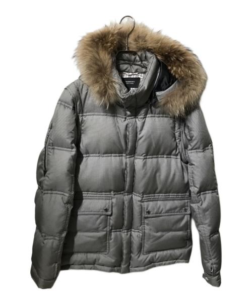 BURBERRY BLACK LABEL（バーバリーブラックレーベル）BURBERRY BLACK LABEL (バーバリーブラックレーベル) ダウンジャケット グレー サイズ:LLの古着・服飾アイテム