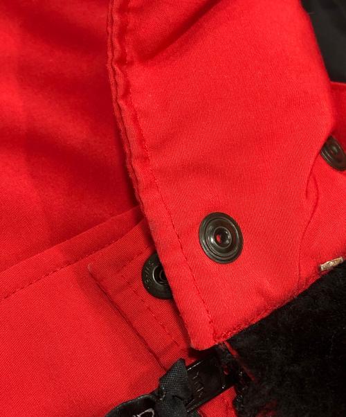 CANADA GOOSE（カナダグース）CANADA GOOSE (カナダグース) ダウンジャケット レッド サイズ:XLの古着・服飾アイテム