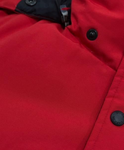 CANADA GOOSE（カナダグース）CANADA GOOSE (カナダグース) ダウンジャケット レッド サイズ:XLの古着・服飾アイテム