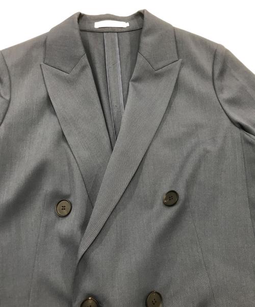 icB（アイシービー）icB (アイシービー) ダブルジャケット ネイビー サイズ:4の古着・服飾アイテム