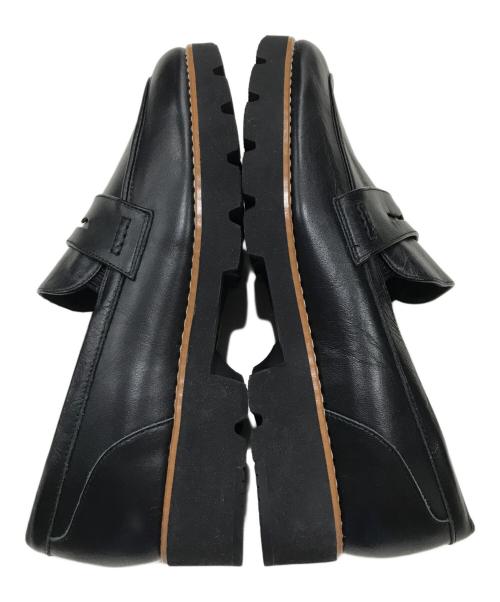 pedala（ペダラ）pedala (ペダラ) コインローファー ブラック サイズ:23.5㎝の古着・服飾アイテム
