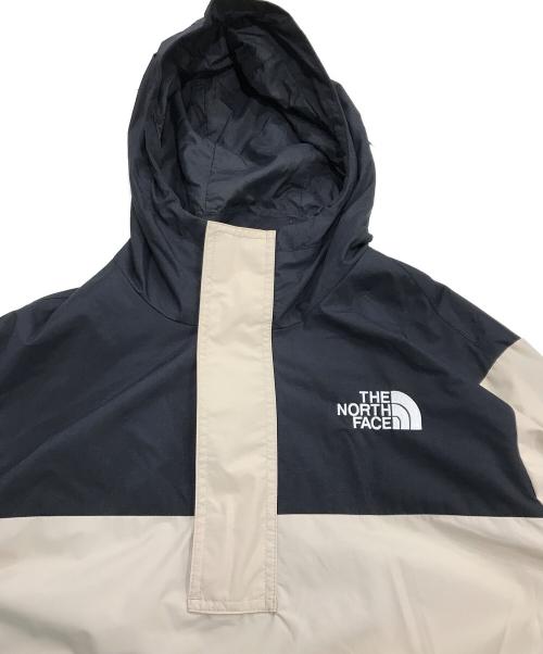 THE NORTH FACE（ザ ノース フェイス）THE NORTH FACE (ザ ノース フェイス) アノラックパーカー ベージュ×ブラック サイズ:Lの古着・服飾アイテム