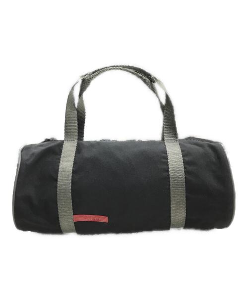 PRADA SPORTS（プラダスポーツ）PRADA SPORTS (プラダスポーツ) ナイロンミニボストンバッグ ブラック×グレーの古着・服飾アイテム