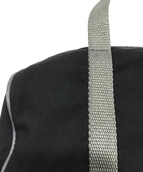 PRADA SPORTS（プラダスポーツ）PRADA SPORTS (プラダスポーツ) ナイロンミニボストンバッグ ブラック×グレーの古着・服飾アイテム