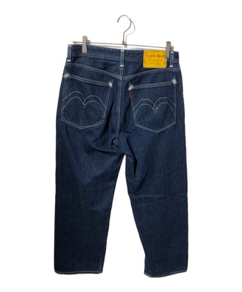 LEVI'S RED（リーバイス レッド）LEVI'S RED (リーバイス レッド) クロップドワイドレッグデニム インディゴ サイズ:30の古着・服飾アイテム