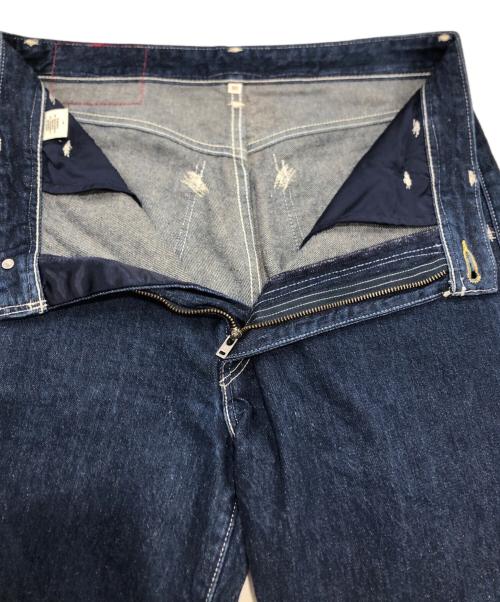 LEVI'S RED（リーバイス レッド）LEVI'S RED (リーバイス レッド) クロップドワイドレッグデニム インディゴ サイズ:30の古着・服飾アイテム