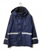 COMME des GARCONS JUNYA WATANABE MAN×MACKINTOSHコム デ ギャルソン ジュンヤ ワタナベ マン×マッキントッシュ）の古着「ゴム引きコート」｜ネイビー