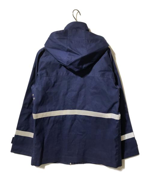 COMME des GARCONS JUNYA WATANABE MAN（コム デ ギャルソン ジュンヤ ワタナベ マン）COMME des GARCONS JUNYA WATANABE MAN (コム デ ギャルソン ジュンヤ ワタナベ マン) MACKINTOSH (マッキントッシュ) ゴム引きコート ネイビー サイズ:Mの古着・服飾アイテム