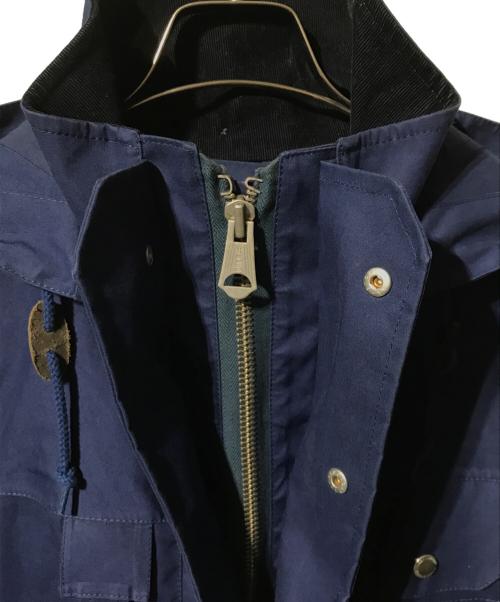 COMME des GARCONS JUNYA WATANABE MAN（コム デ ギャルソン ジュンヤ ワタナベ マン）COMME des GARCONS JUNYA WATANABE MAN (コム デ ギャルソン ジュンヤ ワタナベ マン) MACKINTOSH (マッキントッシュ) ゴム引きコート ネイビー サイズ:Mの古着・服飾アイテム