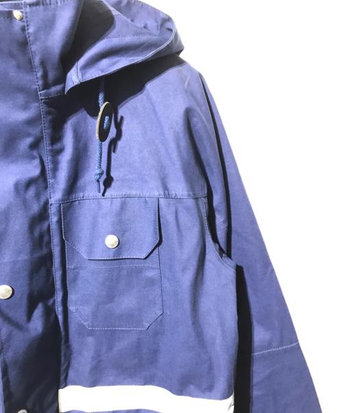 COMME des GARCONS JUNYA WATANABE MAN（コム デ ギャルソン ジュンヤ ワタナベ マン）COMME des GARCONS JUNYA WATANABE MAN (コム デ ギャルソン ジュンヤ ワタナベ マン) MACKINTOSH (マッキントッシュ) ゴム引きコート ネイビー サイズ:Mの古着・服飾アイテム