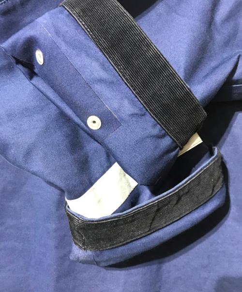 COMME des GARCONS JUNYA WATANABE MAN（コム デ ギャルソン ジュンヤ ワタナベ マン）COMME des GARCONS JUNYA WATANABE MAN (コム デ ギャルソン ジュンヤ ワタナベ マン) MACKINTOSH (マッキントッシュ) ゴム引きコート ネイビー サイズ:Mの古着・服飾アイテム