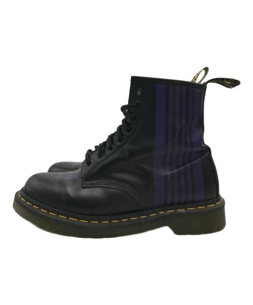 Dr.Martens（ドクターマーチン）Dr.Martens (ドクターマーチン) Needles (ニードルズ) 8ホールブーツ ブラック サイズ:UK6の古着・服飾アイテム