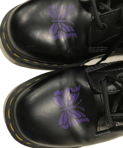Dr.Martens（ドクターマーチン）Dr.Martens (ドクターマーチン) Needles (ニードルズ) 8ホールブーツ ブラック サイズ:UK6の古着・服飾アイテム