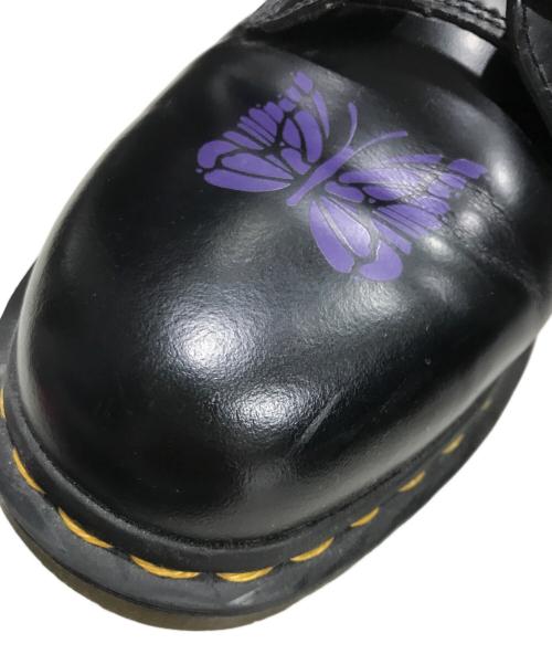 Dr.Martens（ドクターマーチン）Dr.Martens (ドクターマーチン) Needles (ニードルズ) 8ホールブーツ ブラック サイズ:UK6の古着・服飾アイテム