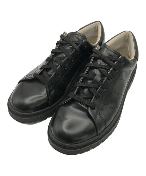 adidas（アディダス）adidas (アディダス) スタンスミス Freizeitローカットスニーカー ブラック サイズ:26.5㎝の古着・服飾アイテム