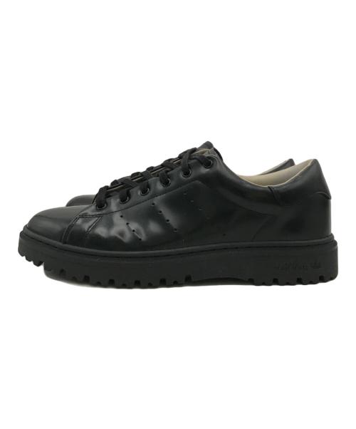 adidas（アディダス）adidas (アディダス) スタンスミス Freizeitローカットスニーカー ブラック サイズ:26.5㎝の古着・服飾アイテム