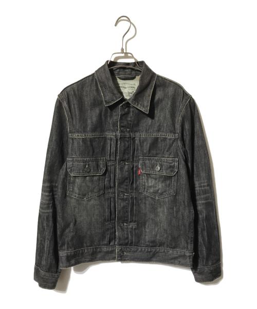LEVI'S（リーバイス）LEVI'S (リーバイス) 復刻2nd デニムジャケット グレー サイズ:Sの古着・服飾アイテム