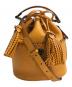 COACH（コーチ）の古着「Lora Bucket Bag With Whipstitch Detail/2wayバッグ」｜オレンジ