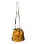 中古・古着 COACH (コーチ) Lora Bucket Bag With Whipstitch Detail/2wayバッグ オレンジ：12000円