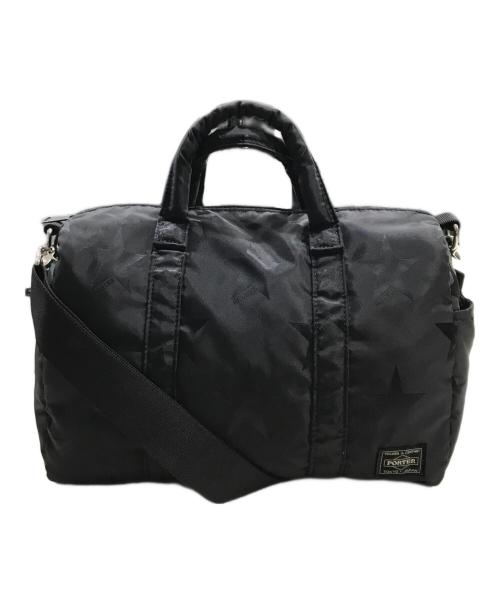 PORTER（ポーター）PORTER (ポーター) 2WAY SHORT BOSTON BAG/ボストンバッグ ブラックの古着・服飾アイテム