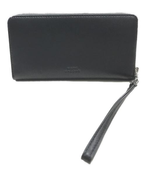 MARC JACOBS（マークジェイコブス）MARC JACOBS (マークジェイコブス) 長財布ラウンドファスナー ブラックの古着・服飾アイテム