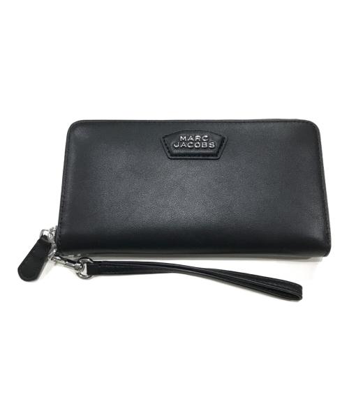 MARC JACOBS（マークジェイコブス）MARC JACOBS (マークジェイコブス) 長財布ラウンドファスナー ブラックの古着・服飾アイテム